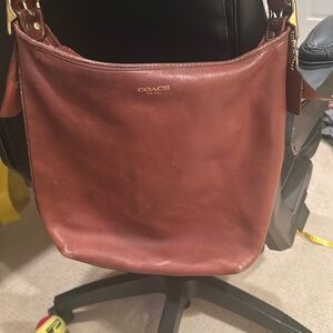 Coach Legacy Brown Leather Duffle Bag